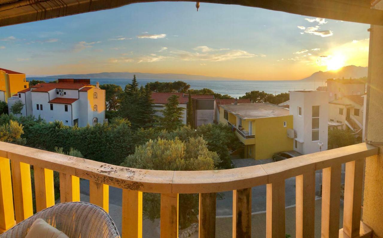 Sea View Family Apartment Baska Voda Luaran gambar